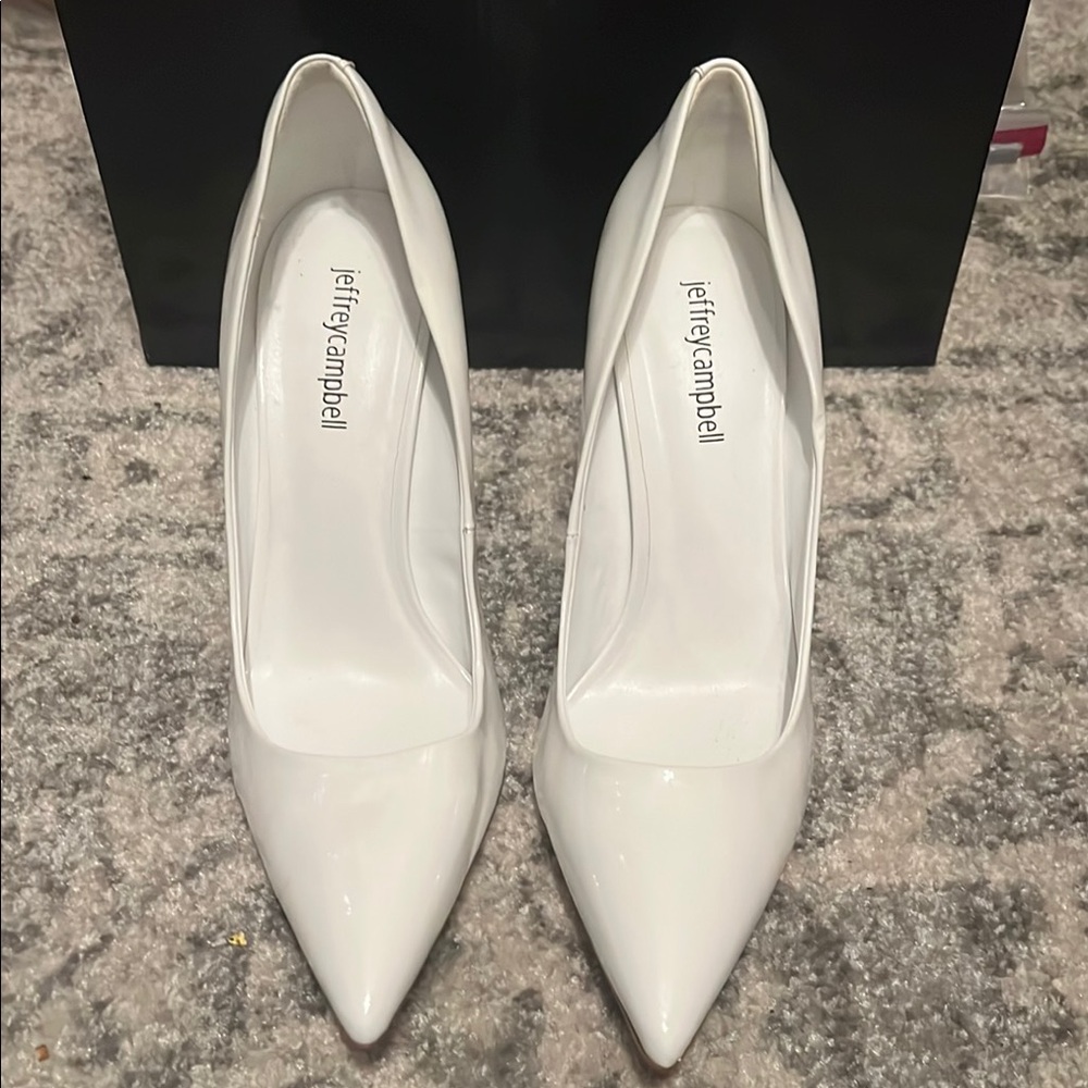 Jeffrey Campbell White Heels